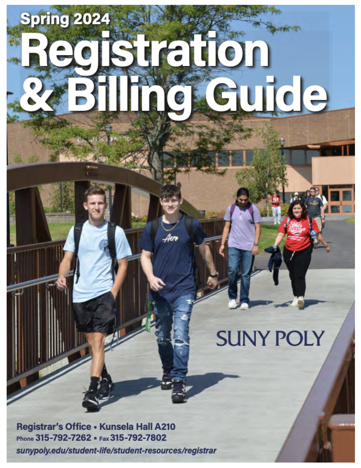 Course & Exam Schedules SUNY Polytechnic Institute